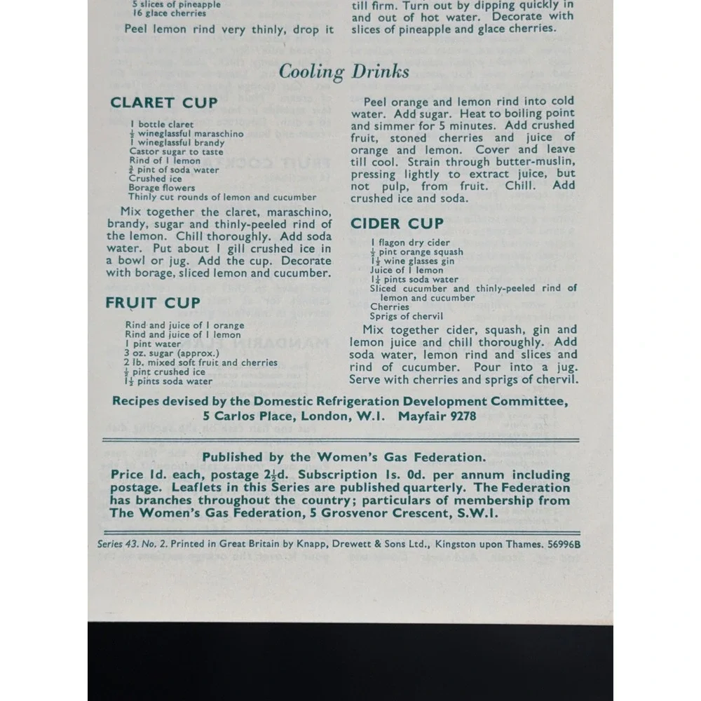 Vintage‎ 1964 Marguerite Patten Family Cookbook in Colour Hardcover + Bonus